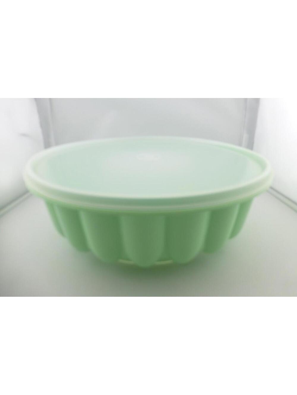 Vintage Tupperware Mint Green Jello Mold with Lid - Home